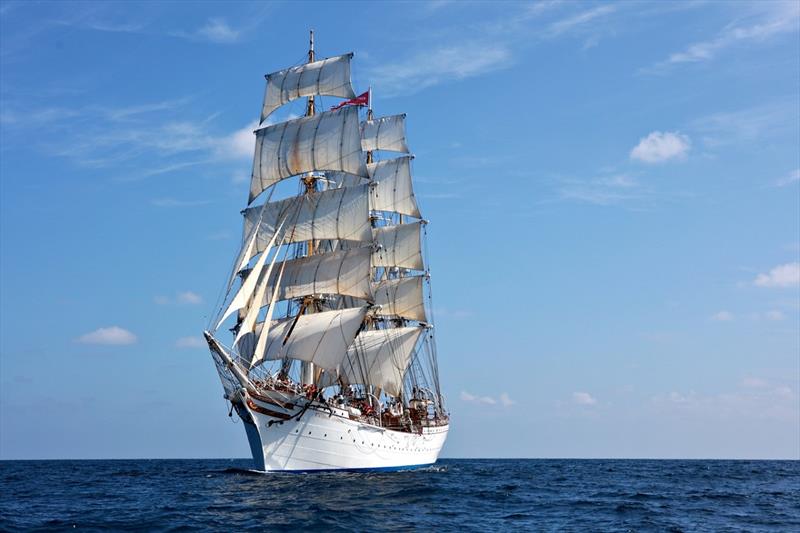 Statsraad Lehmkuhl photo copyright Jean Jarreau and Caribbean Sail Training taken at  and featuring the Tall Ships class