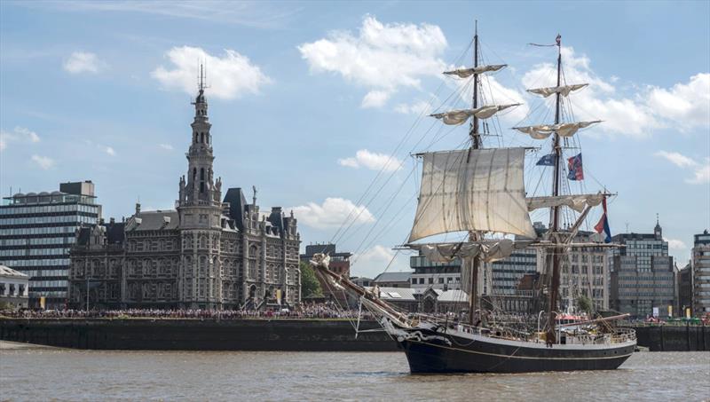 The Tall Ships Races in Antwerp  photo copyright Jonathan Ramael taken at  and featuring the Tall Ships class