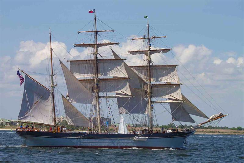 Parade of Sail, Pensacola, FL photo copyright Tall Ships Pensacola taken at  and featuring the Tall Ships class