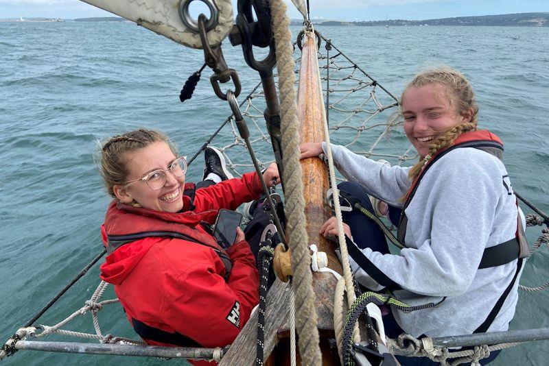 The aim: Provide disadvantaged young people with the opportunity for self-development from the experience of living and working on large sailing boats - photo © Cirdan Sailing Trust