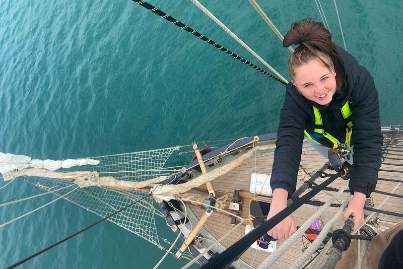 The aim: Provide disadvantaged young people with the opportunity for self-development from the experience of living and working on large sailing boats - photo © Cirdan Sailing Trust