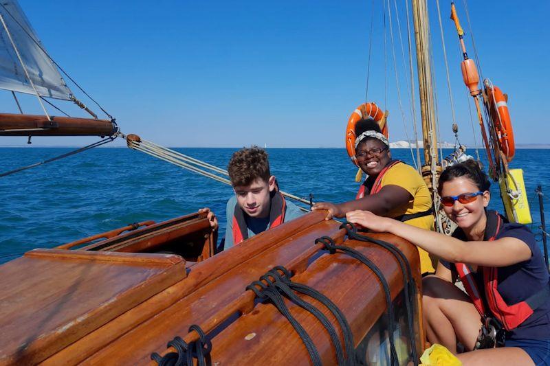 The aim: Provide disadvantaged young people with the opportunity for self-development from the experience of living and working on large sailing boats - photo © Cirdan Sailing Trust
