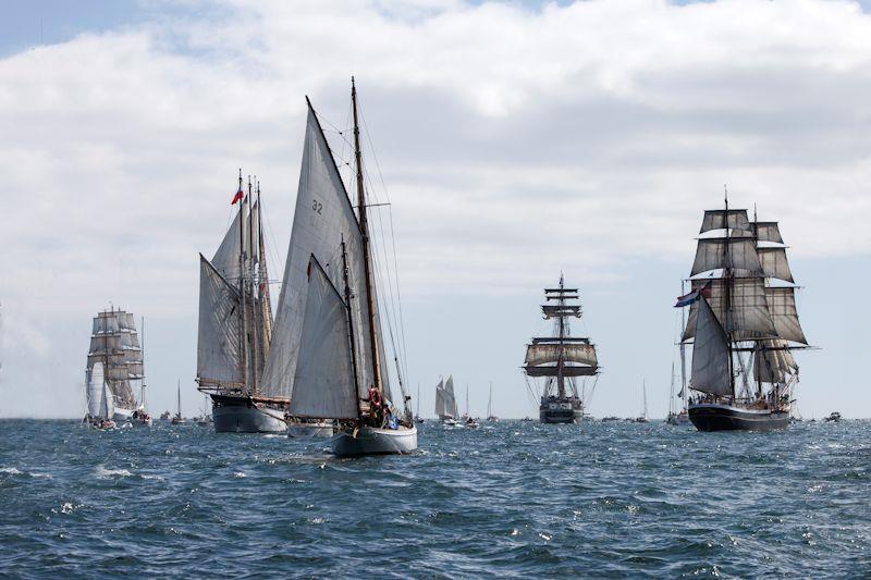 Falmouth Tall Ships 2014 photo copyright Bren Fitzgerald taken at  and featuring the Tall Ships class