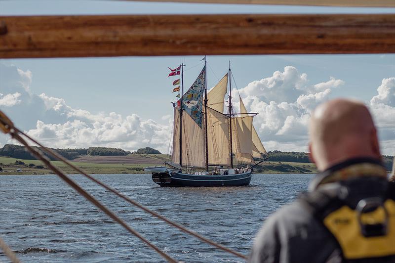 Three-masted schooner Fulton af Marstal, built in 1915 - Limfjorden Rundt Regattas photo copyright Edgar Wroblewski taken at  and featuring the Tall Ships class