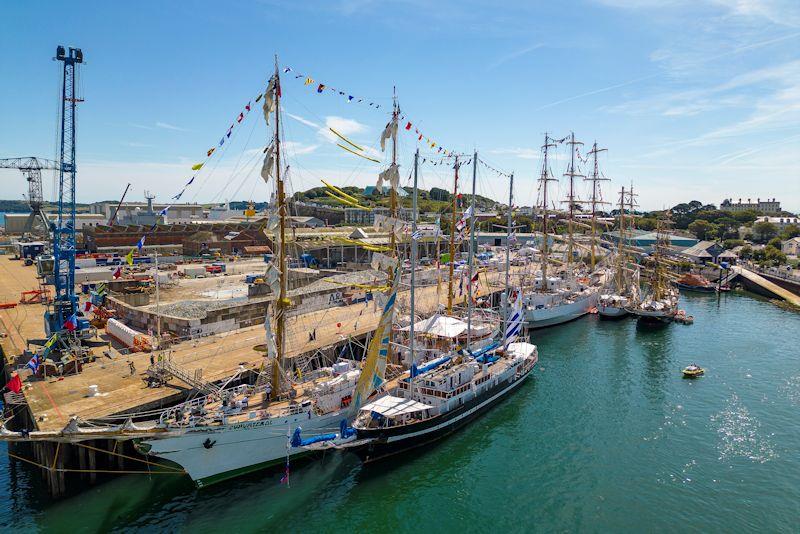The Tall Ships Races visits Falmouth photo copyright 3 Deep Media taken at Port of Falmouth Sailing Association and featuring the Tall Ships class