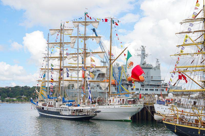 The Tall Ships Races opens to the public at Falmouth photo copyright Hugh Hastings taken at  and featuring the Tall Ships class