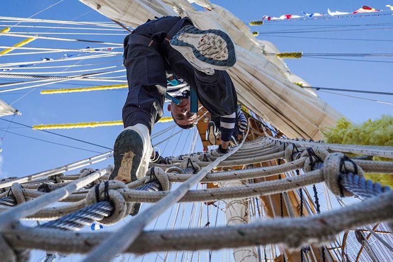 The Tall Ships Races opens to the public at Falmouth - photo © Hugh Hastings