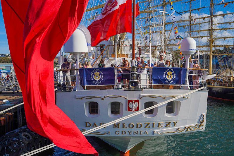 The Tall Ships Races opens to the public at Falmouth photo copyright Hugh Hastings taken at  and featuring the Tall Ships class