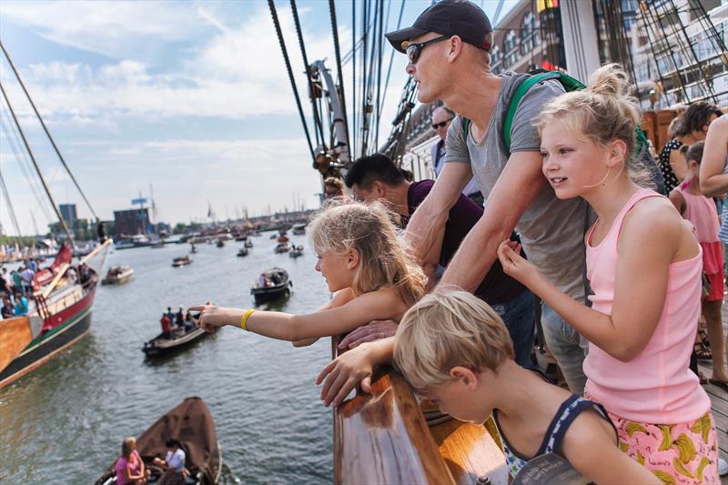 SAIL Amsterdam photo copyright SAIL Amsterdam taken at  and featuring the Tall Ships class