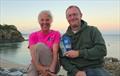 Sarah Desjonqueres and Paddy Seyler, Fast Fleet winners - Charlestown Regatta at Porthpean &copy; Clare Royle