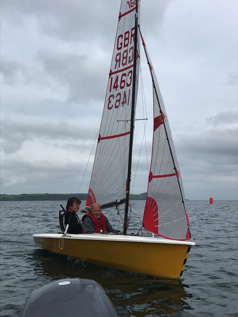 Tasars at Porthpean photo copyright James Dowrick taken at Porthpean Sailing Club and featuring the Tasar class