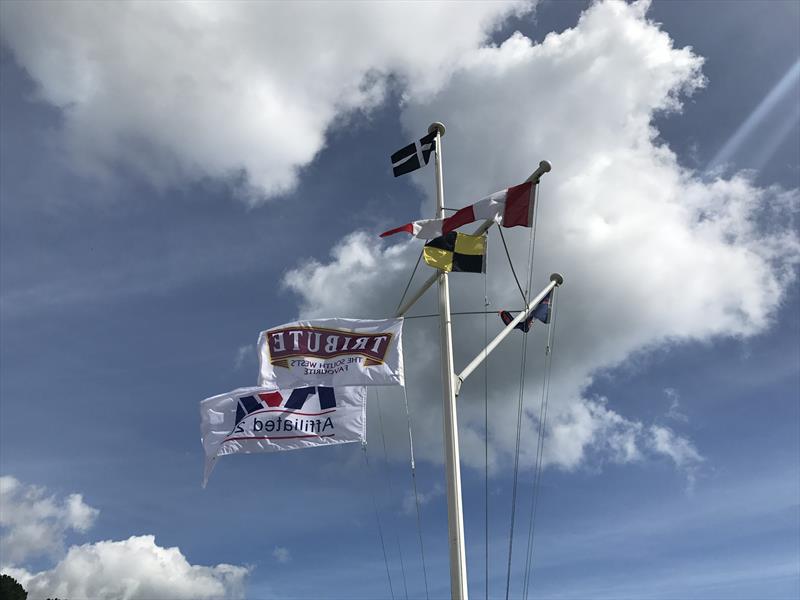 Breeze on day 2 during the Tasar Nationals at Porthpean - photo © James Dowrick