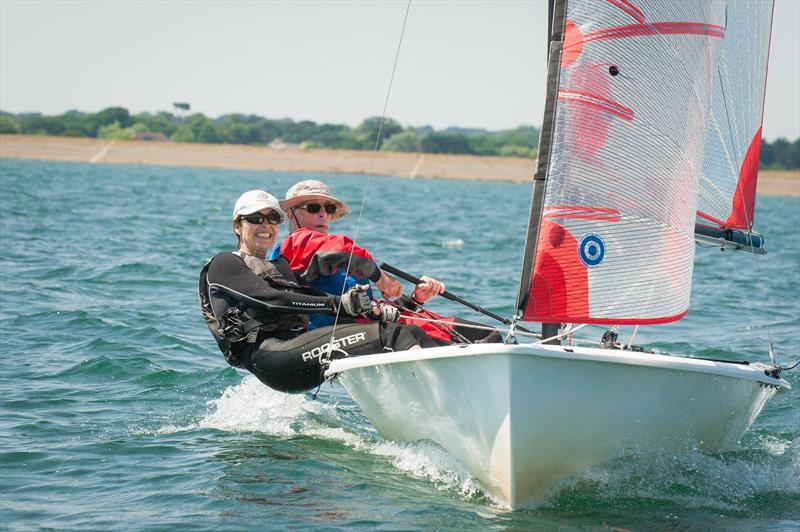 Tasar fun at the Lymington Dinghy Regatta 2018 - photo © Peter Fothergill / www.fothergillphotography.com