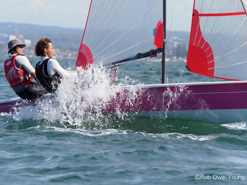 John & Jesse Dransfield finish 5th in the NSW Tasar State Championship - photo © Rob Owe-Young