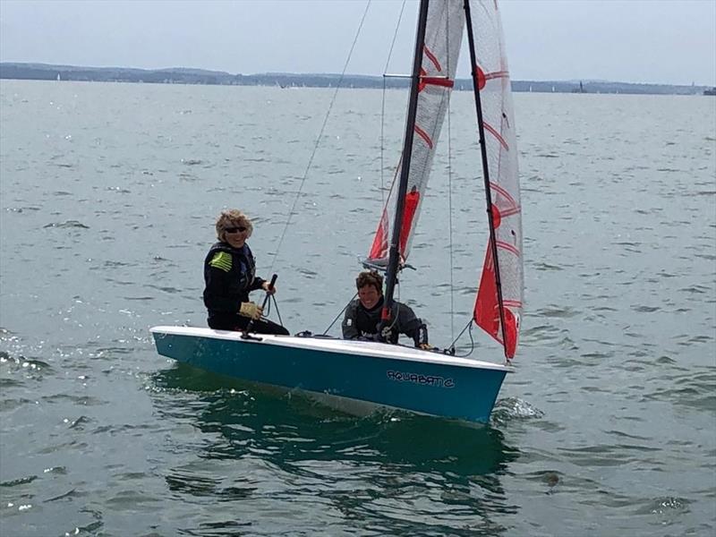 Tasar Worlds at Hayling Island day 6 - photo © HISC committee boat