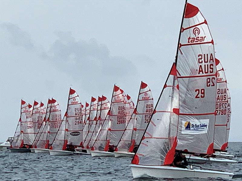 Victorian Tasar State Championships 2021 at McCrae Yacht Club photo copyright Sue Sly taken at McCrae Yacht Club and featuring the Tasar class