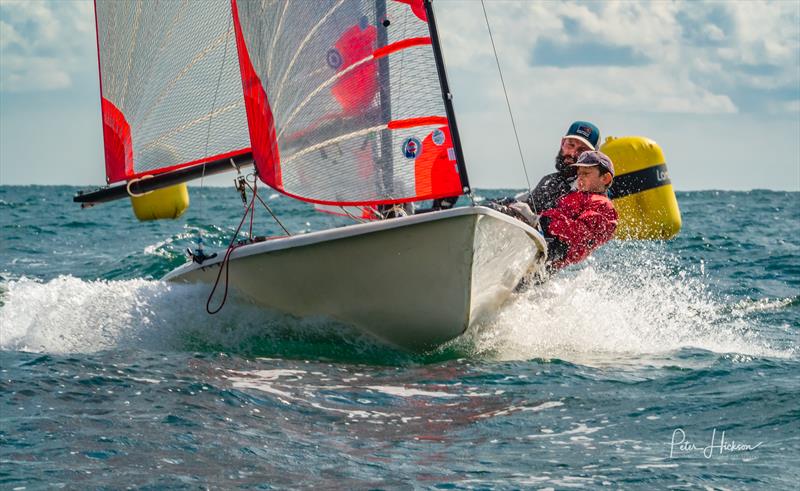 Tasar during the Worlds at Hayling - photo © Peter Hickson / haylingisc.smugmug.com