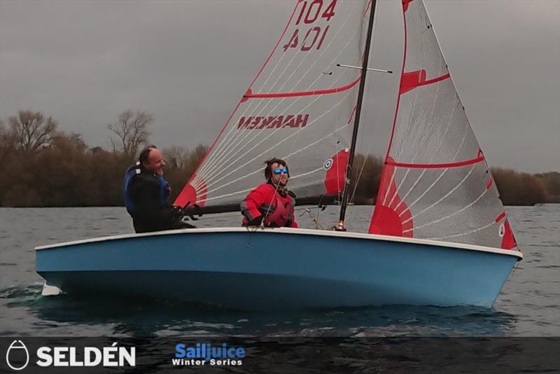 Burghfield Breezer photo copyright Andy Maw taken at Burghfield Sailing Club and featuring the Tasar class