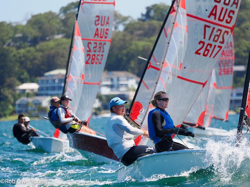 Hugh and Anna Tait finish 4th in the 48th Australian Tasar Championship at Toronto, Lake Macquarie, NSW - photo © Robert Owe-Young