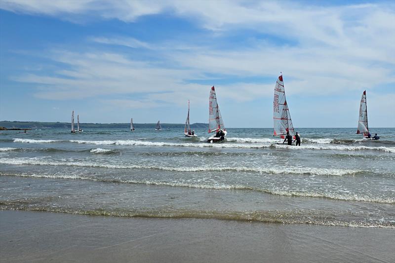 Tasar South West Championship at Porthpean photo copyright Clare Royle taken at Porthpean Sailing Club and featuring the Tasar class