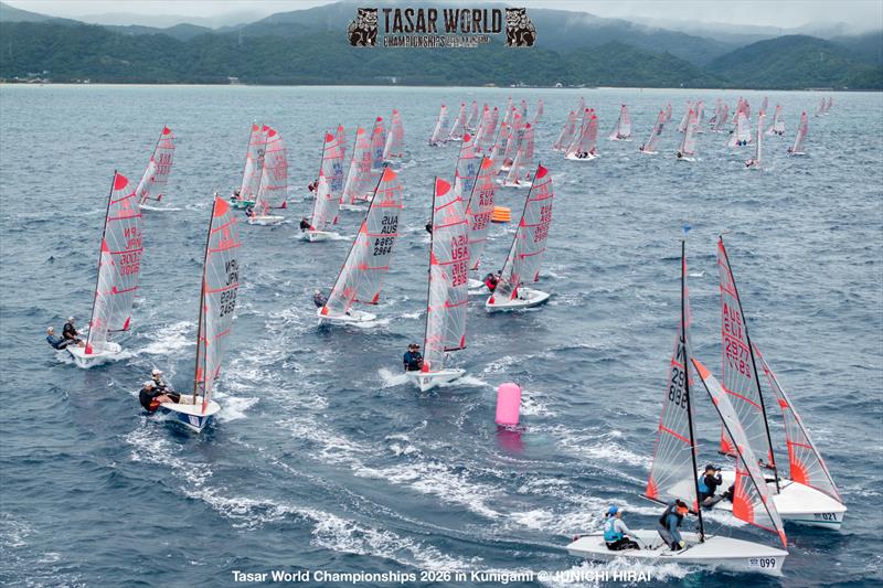 Tasar World Championships in Japan day 4 photo copyright Junichi Hirai taken at  and featuring the Tasar class