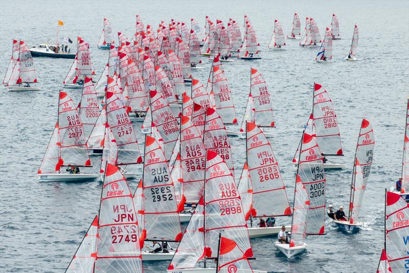 Tasar World Championships in Japan day 5 photo copyright Junichi Hirai taken at  and featuring the Tasar class