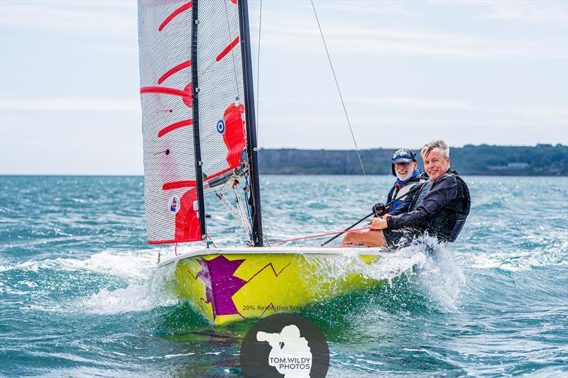 Constantijn Udo & WV Binnenmaas - our lovely Dutch friends - Tijn has been coming to the Tasar UK Nationals since 1977! - photo © Tom Wild