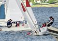 Team racing tactics and sailing skills &copy; Lindsay Ironbark Photography