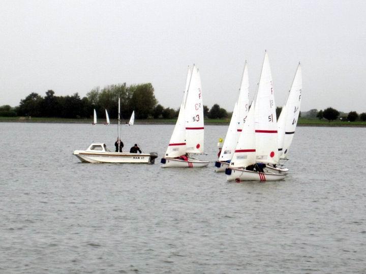 Oxford & Cambridge Generations Team Racing photo copyright Anthony Butler taken at Oxford Sailing Club and featuring the Team Racing class