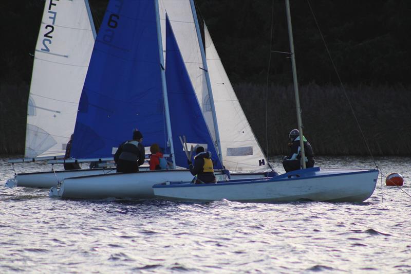 Scottish Student Sailing Women's Team Racing Championship photo copyright Alasdair Leeson-Payne taken at Forfar Sailing Club and featuring the Team Racing class