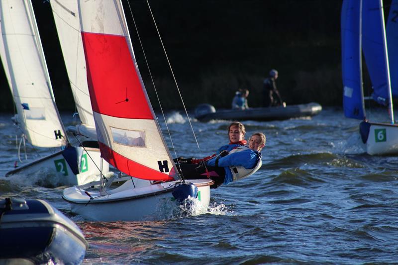 Scottish Student Sailing Women's Team Racing Championship photo copyright Alasdair Leeson-Payne taken at Forfar Sailing Club and featuring the Team Racing class