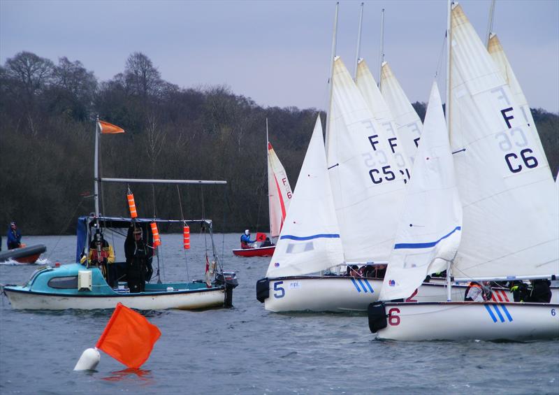 2018 RYA Team Racing Championships at Spinnaker Club photo copyright Nigel Vick taken at  and featuring the Team Racing class
