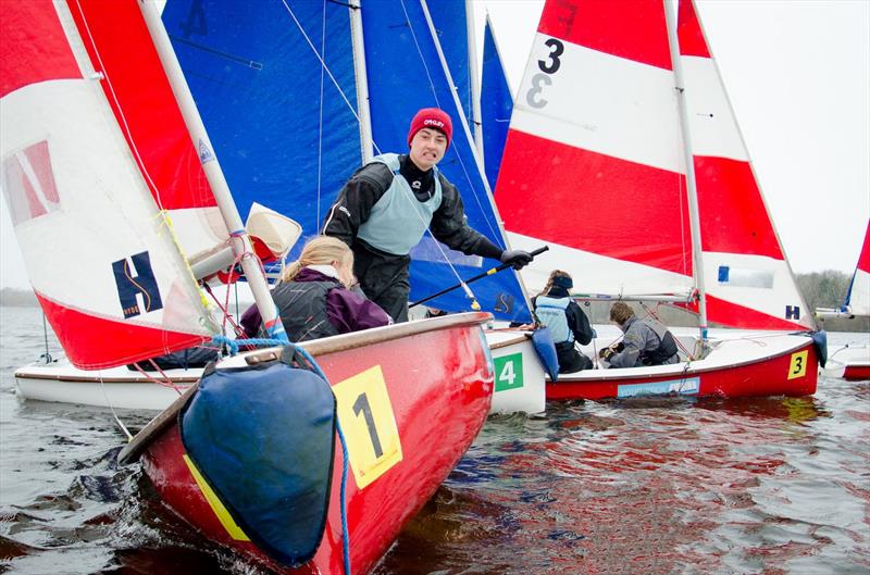 British University Team Racing Championships 2018 photo copyright Leanne Fischler / www.leannefischler.co.uk taken at Strathclyde Loch Sailing Club and featuring the Team Racing class