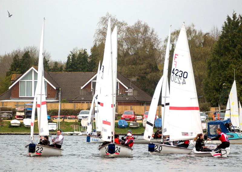 BUCS (Student) Team Racing Finals at Spinnaker photo copyright Tom Martin taken at Spinnaker Sailing Club and featuring the Team Racing class