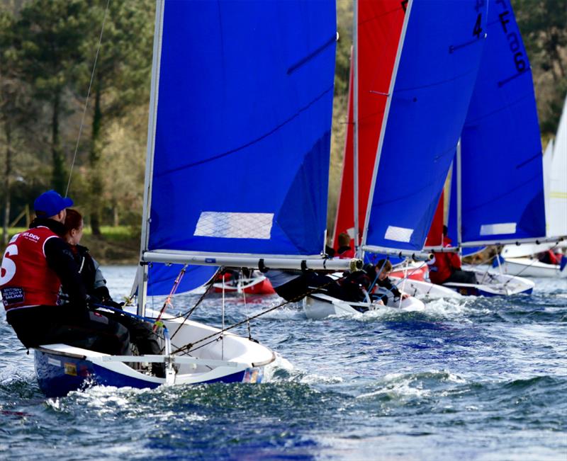 BUCS (Student) Team Racing Finals at Spinnaker photo copyright Francis Treherne-Pollock taken at Spinnaker Sailing Club and featuring the Team Racing class