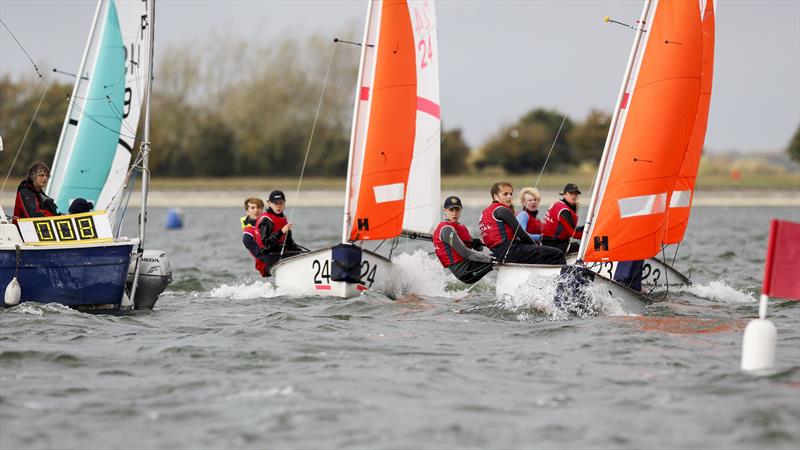 Eric Twiname Team Racing Championship photo copyright Paul Wyeth / RYA taken at Oxford Sailing Club and featuring the Team Racing class