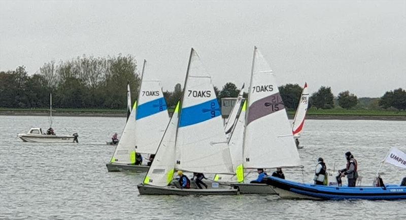 RYA Eric Twiname Youth and Junior Team Racing Championship photo copyright Jane Homewood taken at Oxford Sailing Club and featuring the Team Racing class