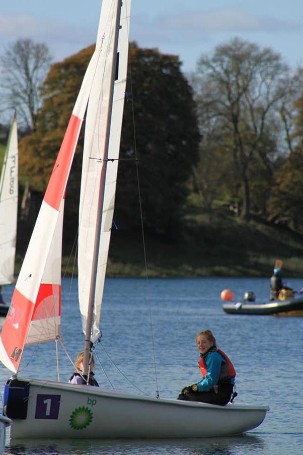 Castle Semple Youth enjoying their first team racing event (and beating Castle Semple adults) in the Bardowie Gin STRA Team Racing at Bardowie Loch photo copyright Yuan Wong taken at Clyde Cruising Club and featuring the Team Racing class