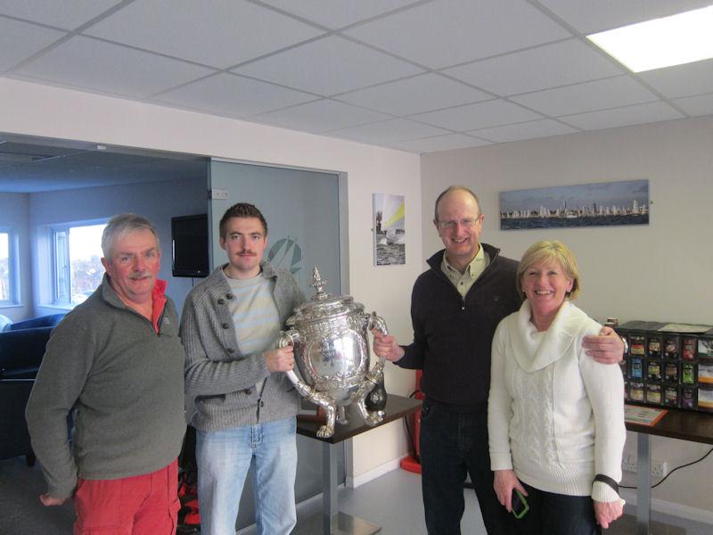 Royal St. George Yacht Club win the Millennium Bowl biennial triangular team racing event photo copyright RStGYC taken at Queen Mary Sailing Club and featuring the Team Racing class