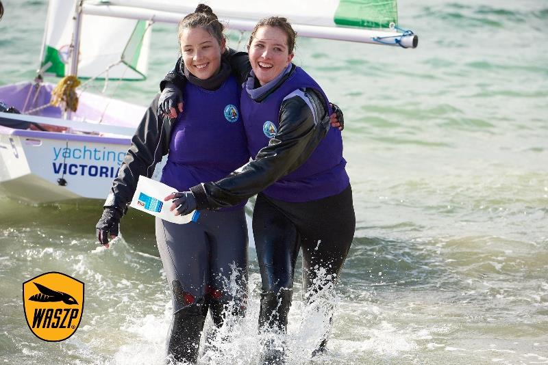 Camaraderie at the Team Sailing Nationals is one of its best traits photo copyright Jennifer Medd taken at Blairgowrie Yacht Squadron and featuring the Team Racing class