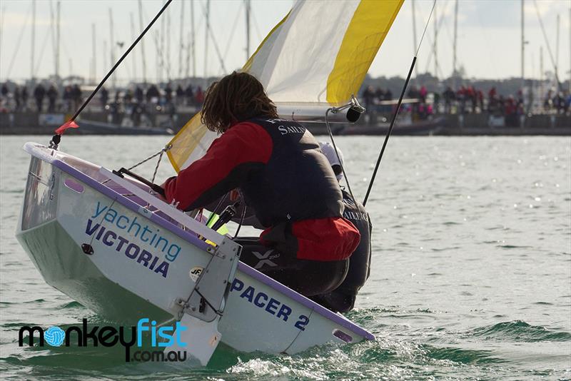 The Friends School from Hobart sits on top of the table after day two - 2018 Australian Schools Team Sailing Championships photo copyright Jennifer Medd taken at Blairgowrie Yacht Squadron and featuring the Team Racing class