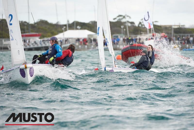 There was plenty of breeze for the finals series photo copyright Jennifer Medd taken at Blairgowrie Yacht Squadron and featuring the Team Racing class