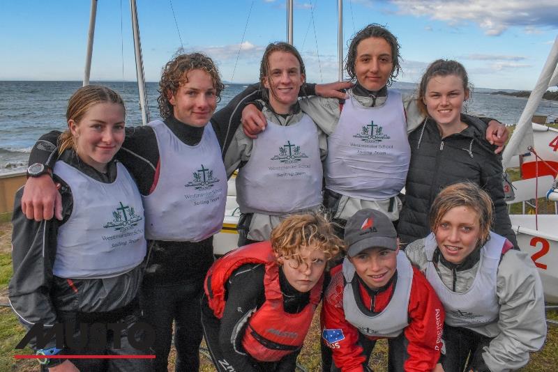 The winning Westminster School team photo copyright Jennifer Medd taken at Blairgowrie Yacht Squadron and featuring the Team Racing class