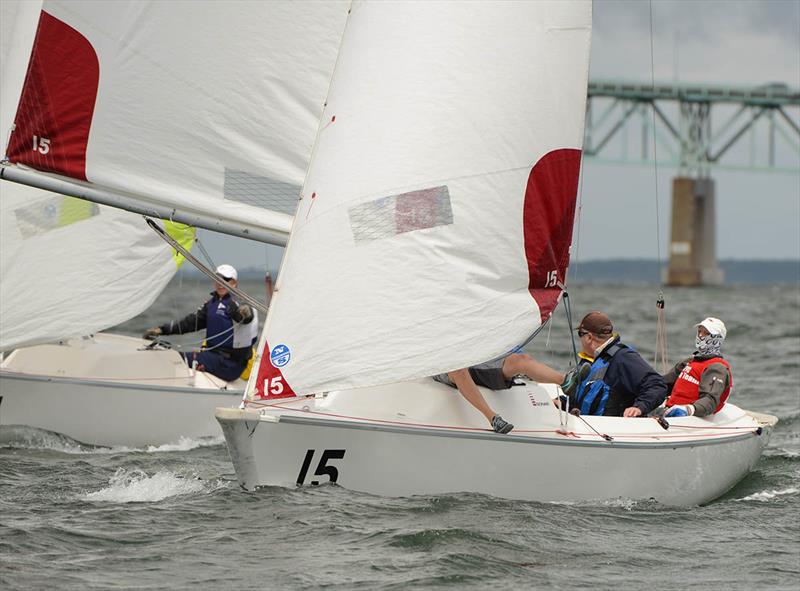 2019 Grandmasters Team Race photo copyright Stuart Streuli / New York Yacht Club taken at New York Yacht Club and featuring the Team Racing class