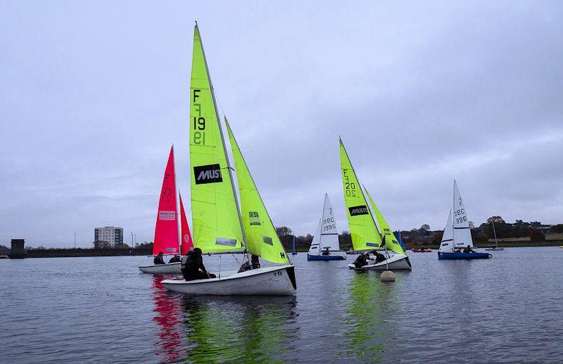 University of Birmingham's Brummy Boom photo copyright Alex Howe taken at Bartley Sailing Club and featuring the Team Racing class