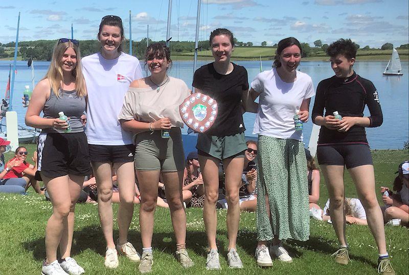 BUSA Women's Team Racing Champions 2021 photo copyright Ian Dooley taken at Rutland Sailing Club and featuring the Team Racing class