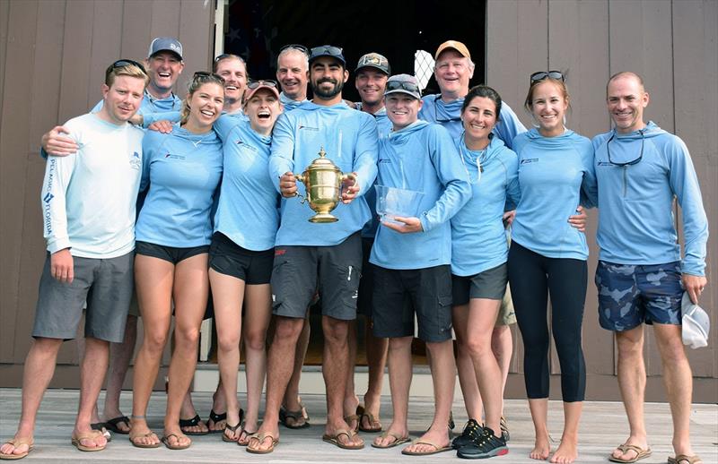 Corinthian Yacht Club Team - 2021 New York Yacht Club Invitational Team Race Regatta for the Morgan Cup  - photo © Stuart Streuli / New York Yacht Club