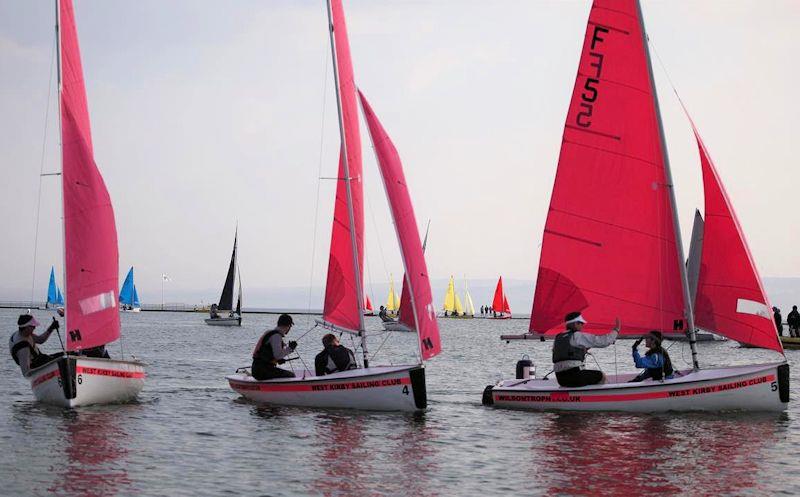 RYA National Team Racing Championship photo copyright Dan Booth taken at West Kirby Sailing Club and featuring the Team Racing class