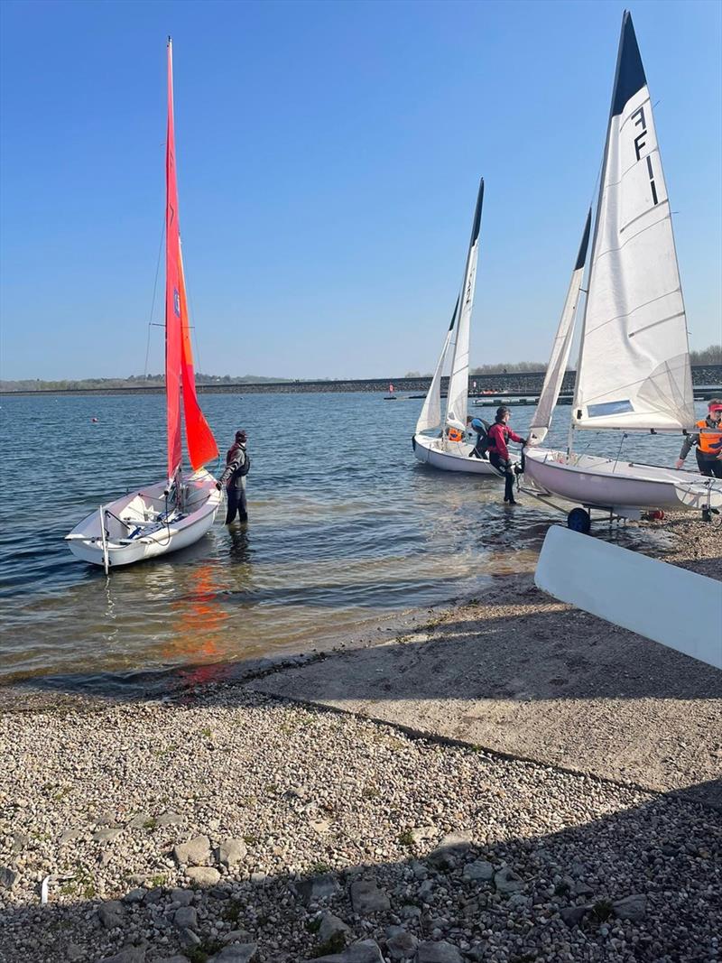 NSSA Double Handed Team Racing at Draycote Water photo copyright NSSA taken at Draycote Water Sailing Club and featuring the Team Racing class