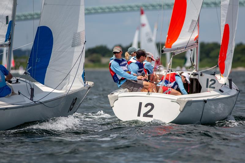 Team Racing photo copyright Stuart Wemple taken at New York Yacht Club and featuring the Team Racing class